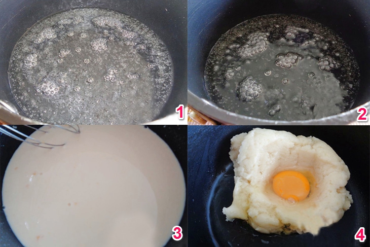 Cách làm bánh su kem không cần lò nướng