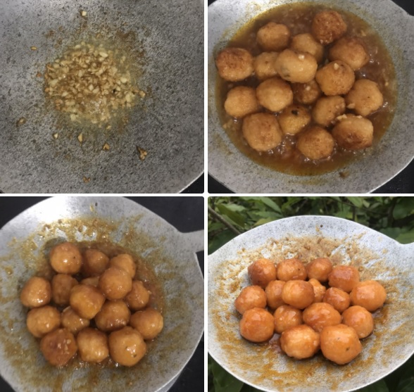 Cách làm cá viên chiên từ cơm nguội Cách làm cá viên chiên từ cơm nguội