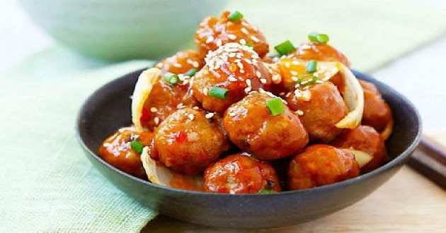 Cách làm cá viên chiên từ cơm nguội Cách làm cá viên chiên từ cơm nguội