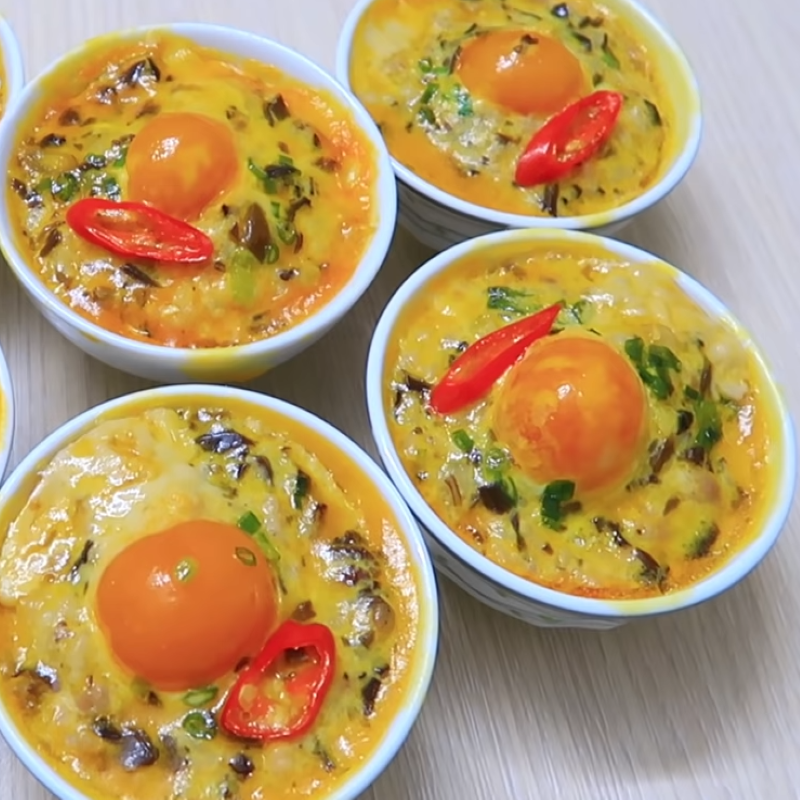 Cách làm thịt hấp trứng muối Cách làm thịt hấp trứng muối