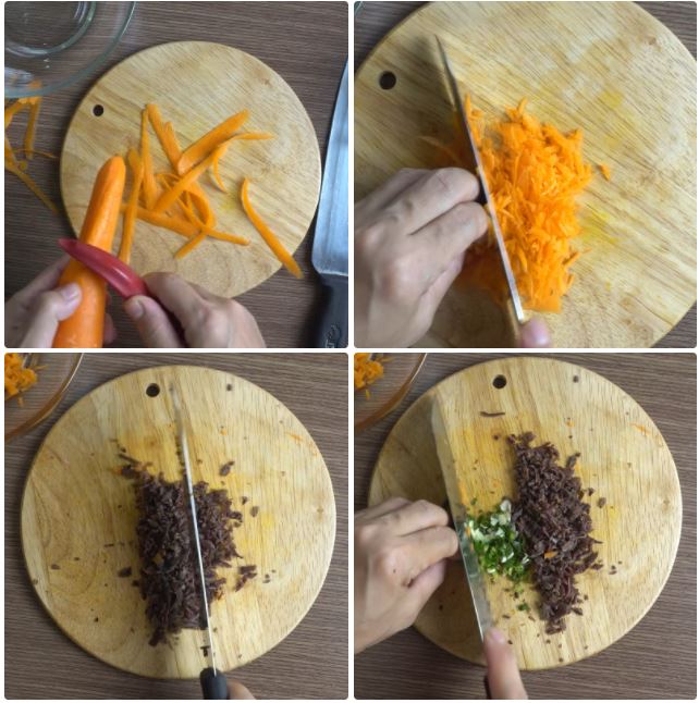 Cách làm trứng hấp vân mây