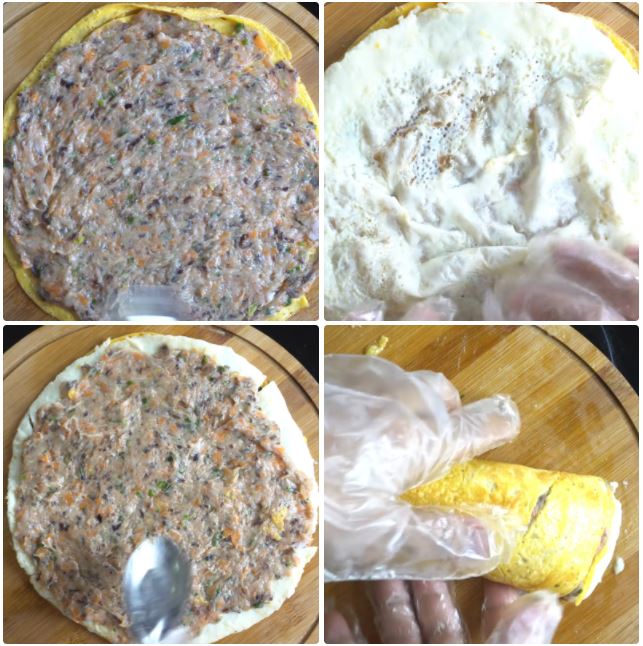 Cách làm trứng hấp vân mây