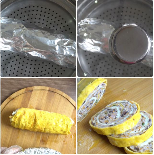 Trứng hấp vân mây