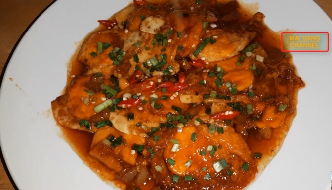 Cách làm trứng kho quẹt Cách làm trứng kho quẹt