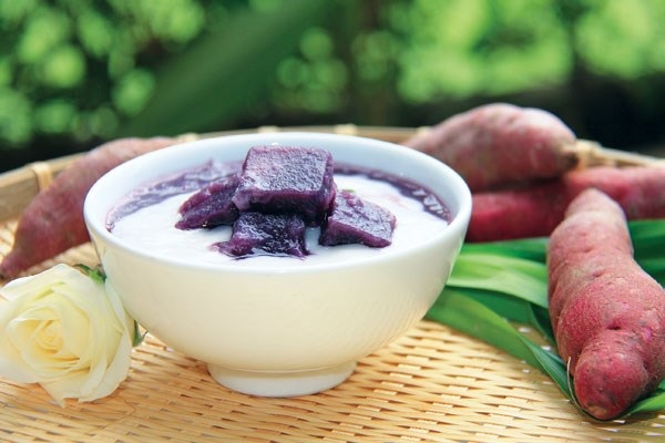 Khoai lang tím làm món gì ngon