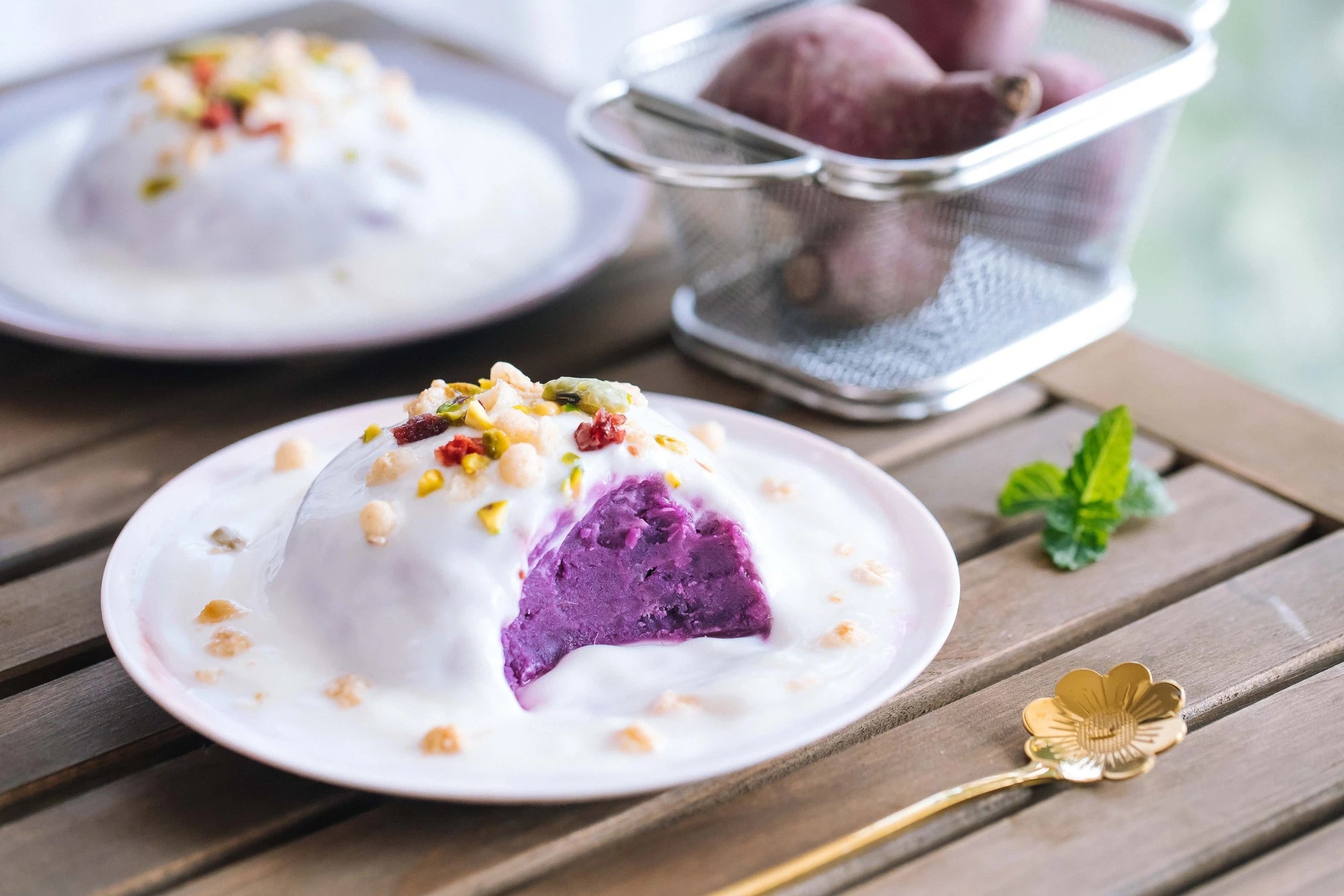 Khoai lang tím làm món gì ngon