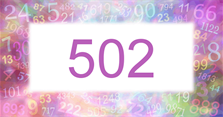 502 là gì? Con số 502 có nghĩa là gì trong tình yêu?