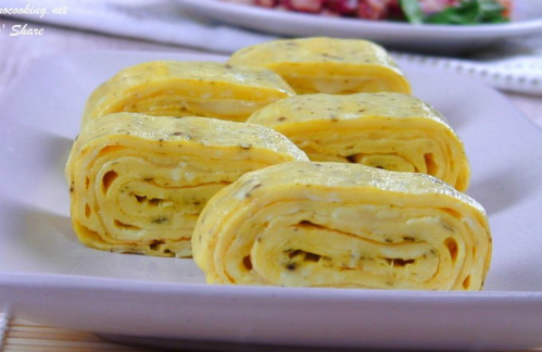Cách làm trứng cuộn Cách làm trứng cuộn
