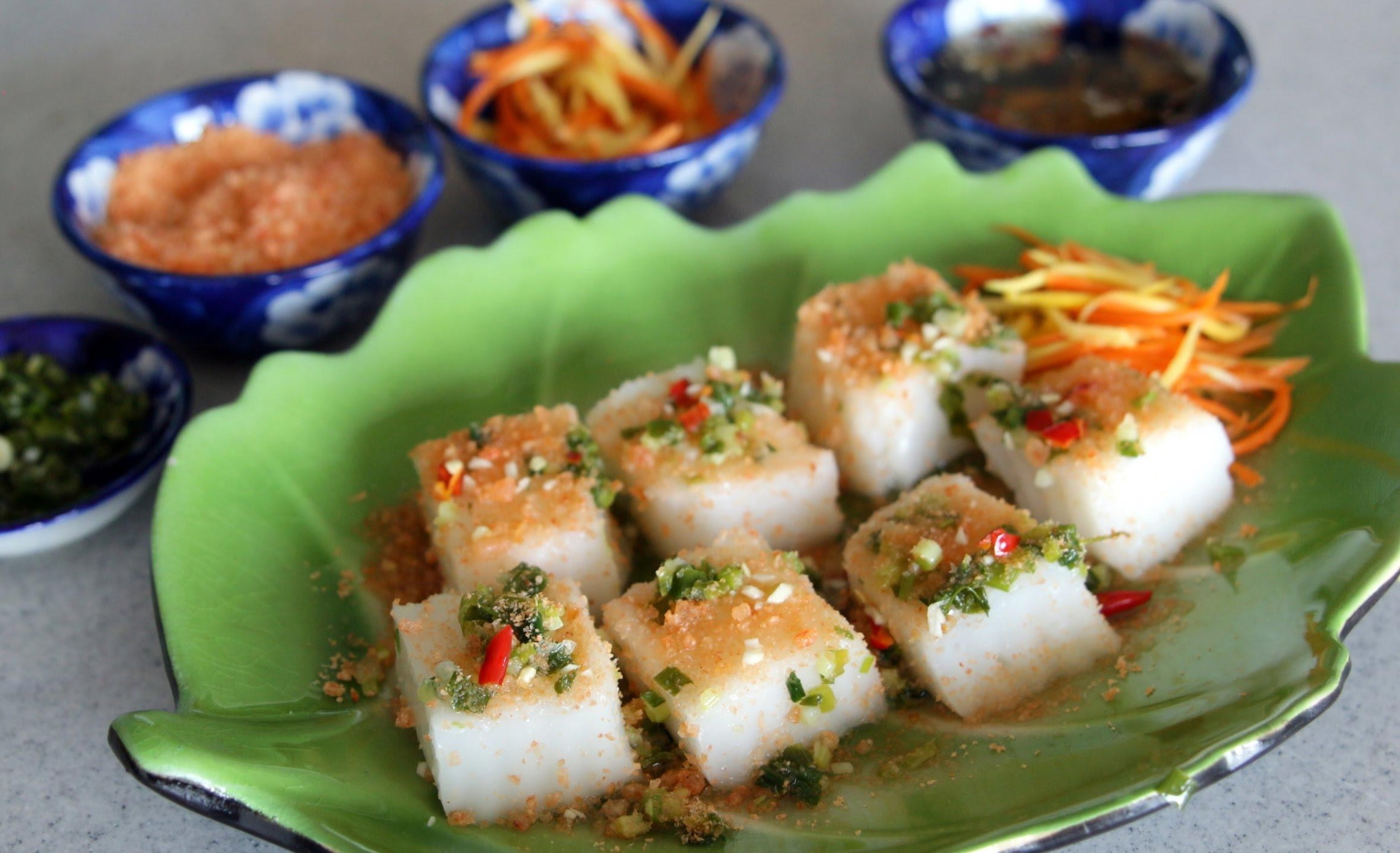 Cách làm bánh đúc mặn chay