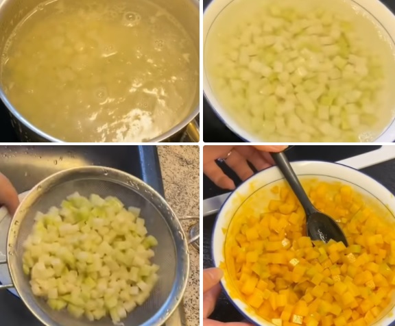 Cách làm bánh đúc mặn người Hoa