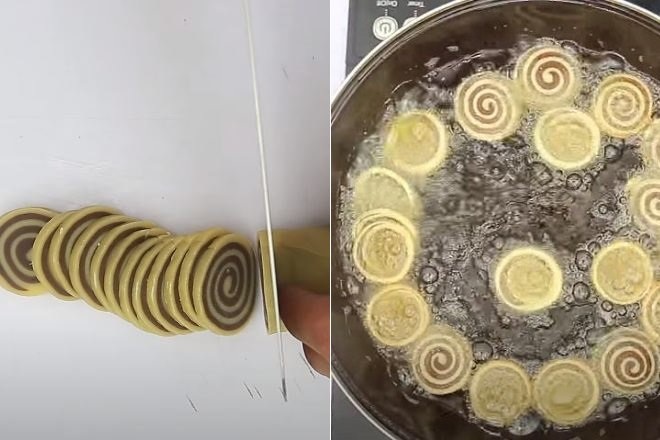 Cách làm bánh lỗ tai heo bằng bột mì Cách làm bánh lỗ tai heo bằng bột mì