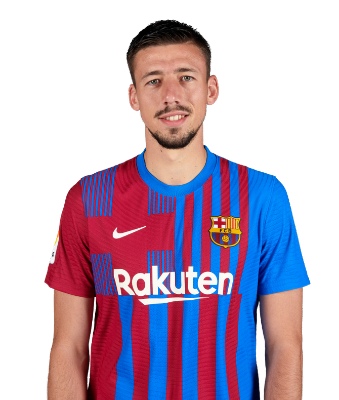 Đội hình Barca: Áo số 15 - Hậu vệ Clément Lenglet