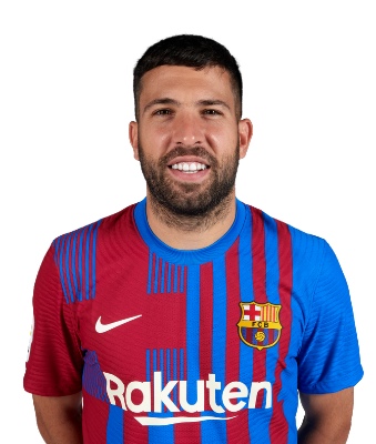 Đội hình Barca: Áo số 18 - Hậu vệ Jordi Alba