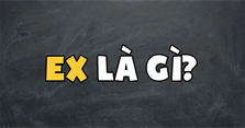 Ex nghĩa là gì? Ex là viết tắt của từ gì trong tiếng Anh?