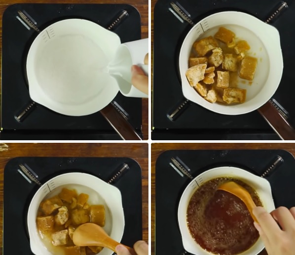 Cách làm bánh bò thốt nốt hấp