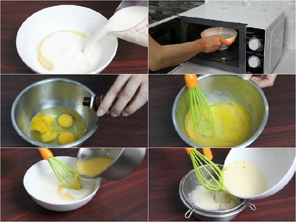 Cách làm bánh từ bột mì sữa trứng Cách làm bánh từ bột mì sữa trứng
