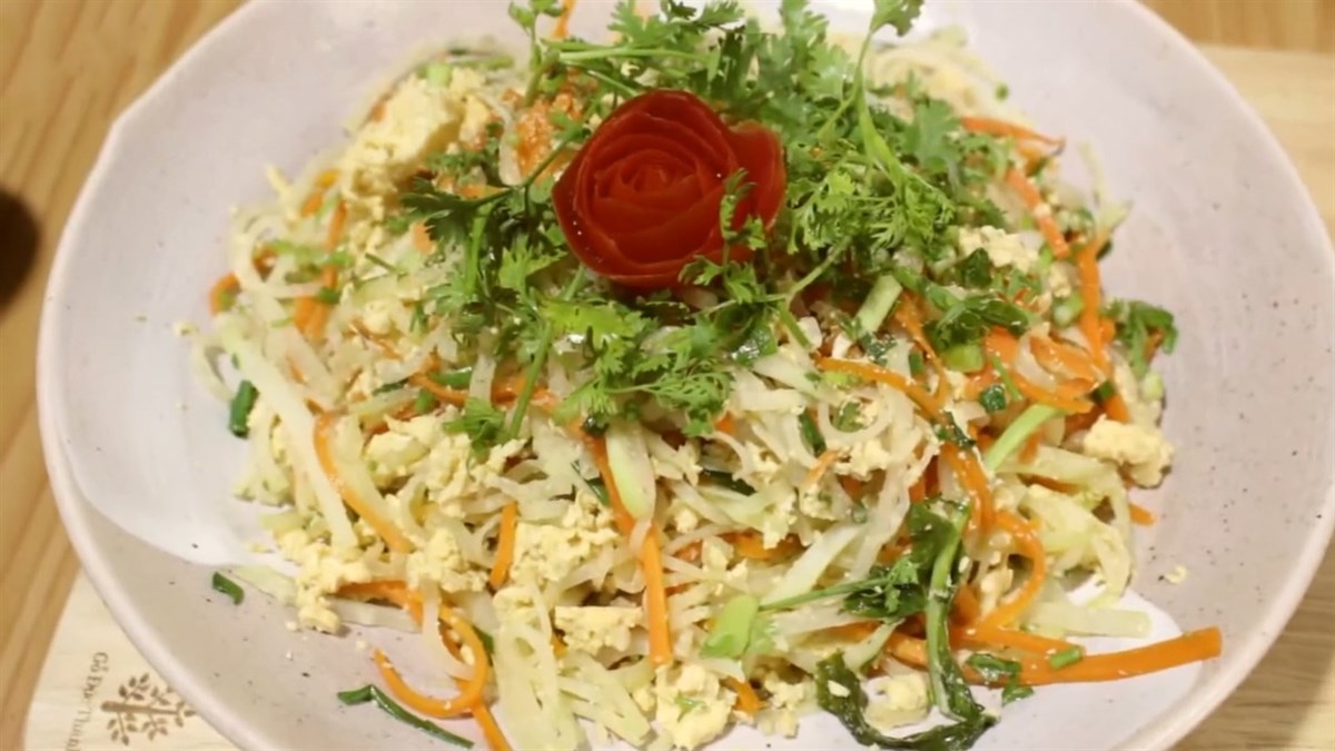 Cách làm su hào xào trứng ngon, đơn giản