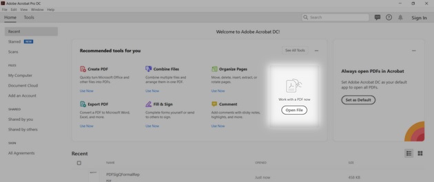 Cách chỉnh sửa file PDF trên máy tính bằng Adobe Acrobat