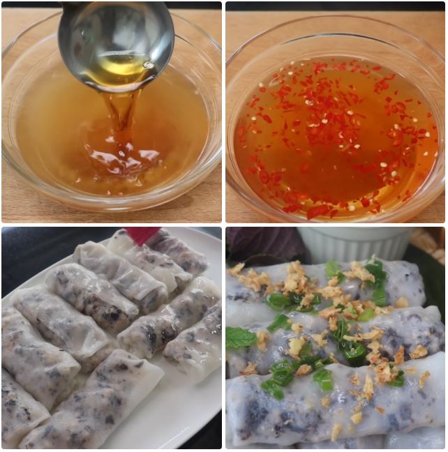 Cách làm bánh cuốn bằng cơm nguội