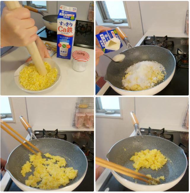 Cách làm bánh rán đường bằng bột nếp nhân đậu xanh giòn ngon