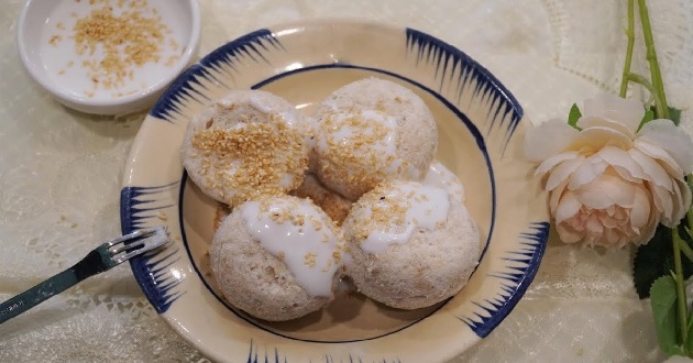 Cách làm bánh bò chuối hấp