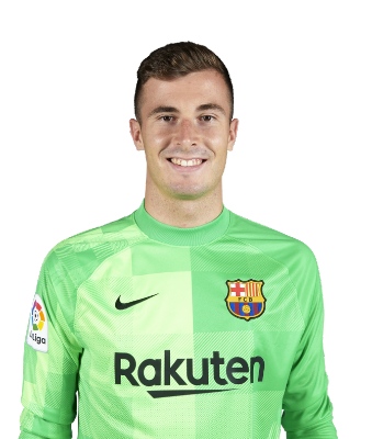 Đội hình Barca: Áo số 26 - Thủ môn Iñaki Peña