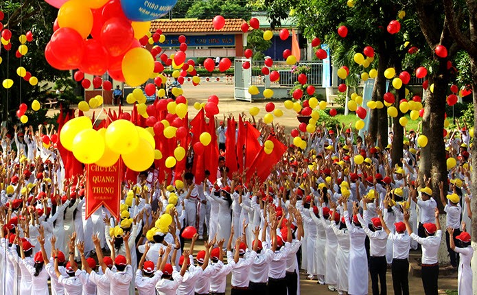 Hình ảnh ngày khai giảng năm học mới đẹp nhất Hình ảnh ngày khai giảng năm học mới đẹp nhất