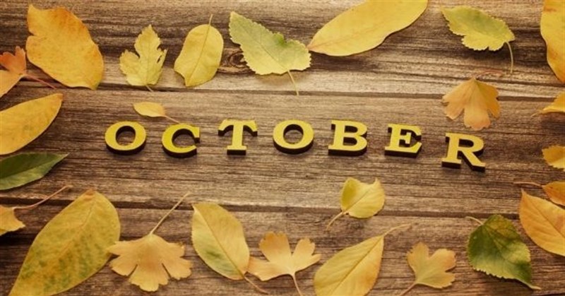 Tháng 10 tiếng Anh là gì? Tháng 10 trong tiếng Anh đọc là gì?