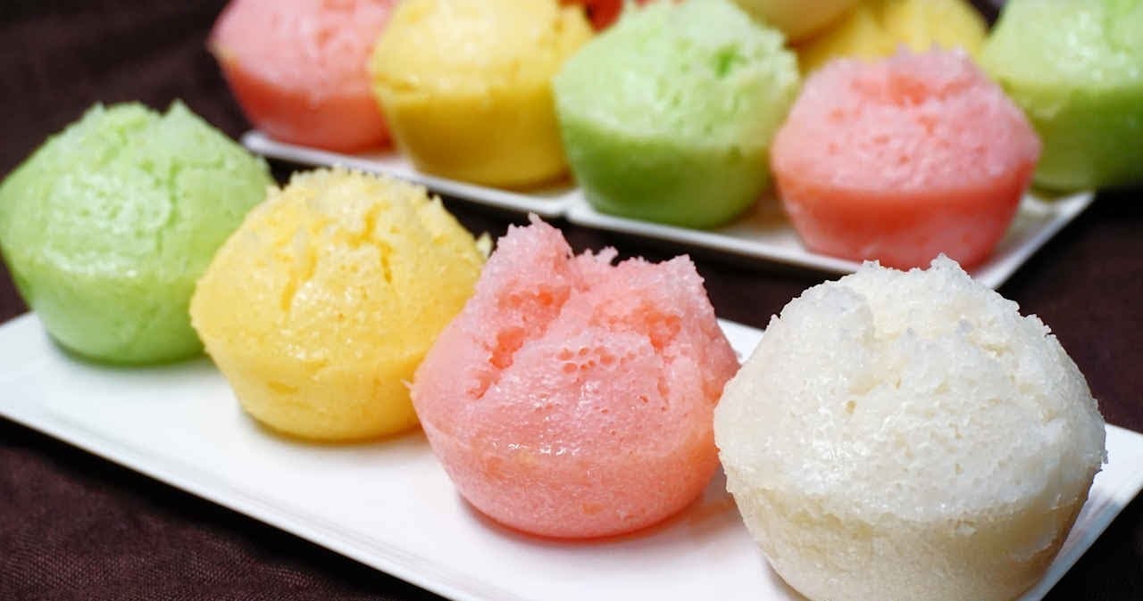 Cách làm bánh bò rễ tre nước cốt dừa