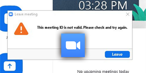 Invalid meeting ID là gì? Cách sửa lỗi Zoom bị invalid meeting ID