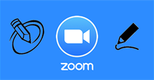 Cách vẽ, xóa vẽ lên màn hình Zoom trên máy tính