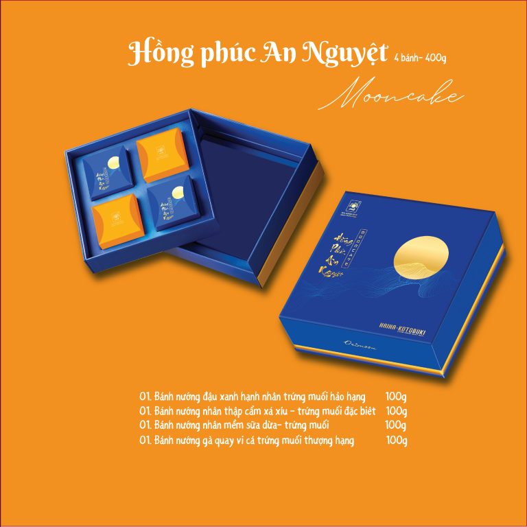 Bánh Trung thu Hải Hà 2021 Hồng Phúc An Nguyệt (xanh) Bánh Trung thu Hải Hà 2021 Hồng Phúc An Nguyệt (xanh)