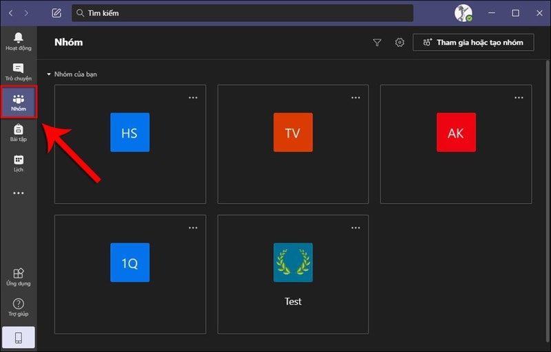 Cách tham gia cuộc họp trên Microsoft Team bằng máy tính
