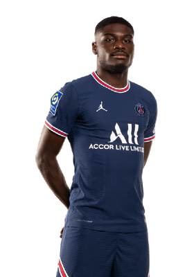 Đội hình PSG: Áo số 28 - Tiền vệ Junior Dina-Ebimbe