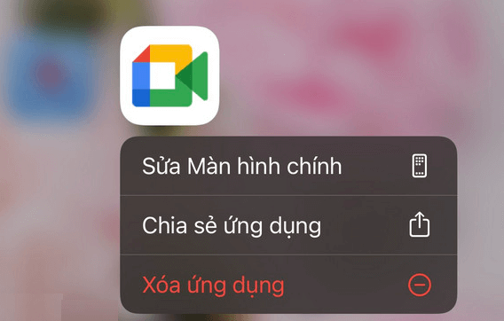 Xóa và cài đặt lại ứng dụng Google Meet Xóa và cài đặt lại ứng dụng Google Meet