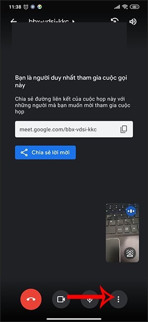 Cách chia sẻ màn hình trên Google Meet cho Android Cách chia sẻ màn hình trên Google Meet cho Android