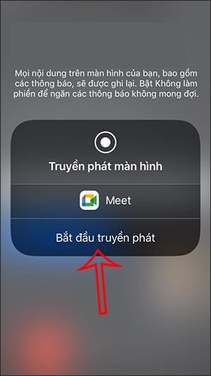 Cách chia sẻ màn hình trên Google Meet cho iPhone Cách chia sẻ màn hình trên Google Meet cho iPhone