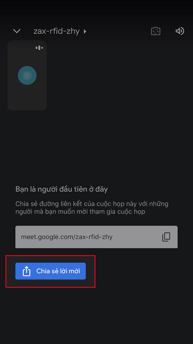 Cách tạo cuộc họp trên Google Meet cho điện thoại Cách tạo cuộc họp trên Google Meet cho điện thoại