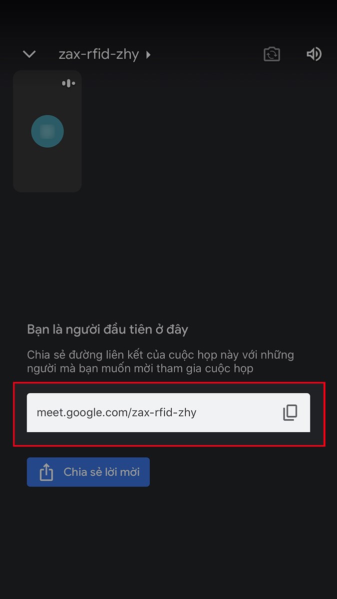 Cách tạo cuộc họp trên Google Meet cho điện thoại Cách tạo cuộc họp trên Google Meet cho điện thoại