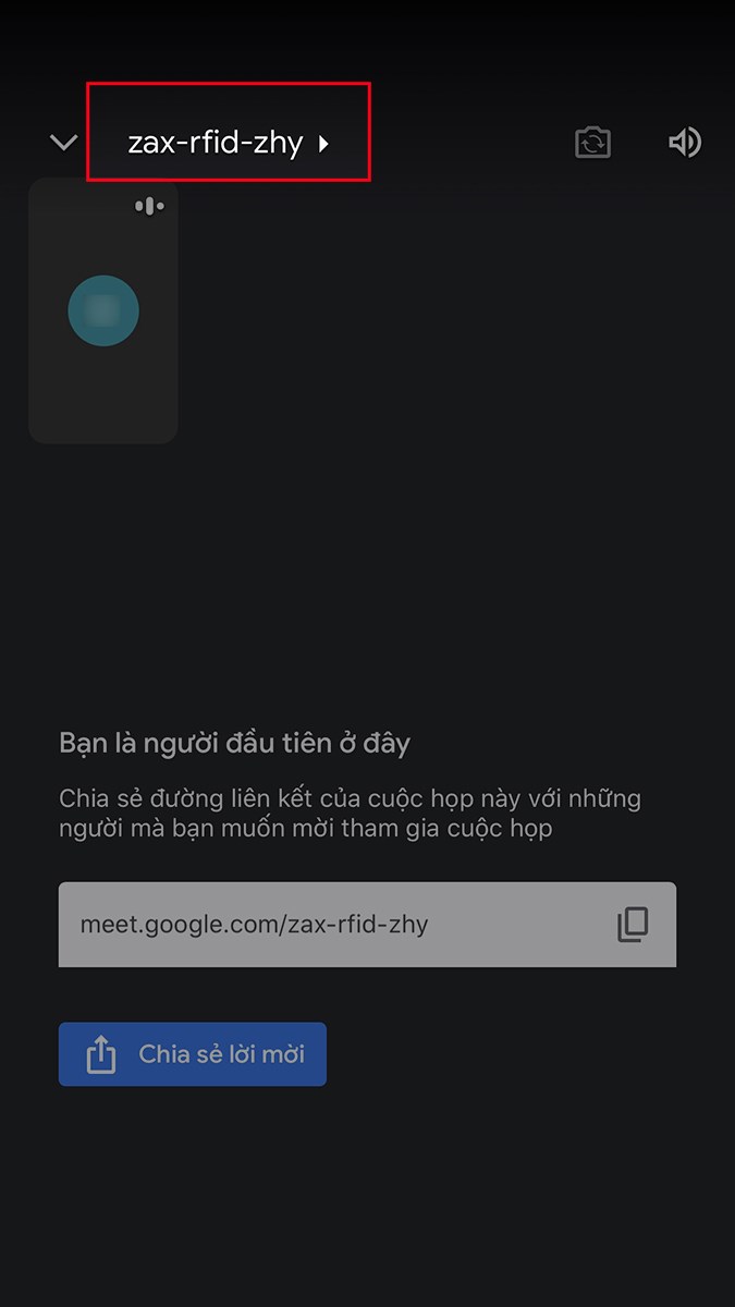 Cách tạo cuộc họp trên Google Meet cho điện thoại Cách tạo cuộc họp trên Google Meet cho điện thoại