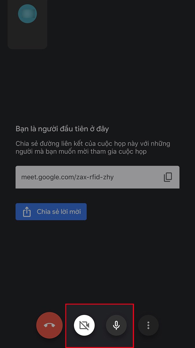 Cách tạo cuộc họp trên Google Meet cho điện thoại Cách tạo cuộc họp trên Google Meet cho điện thoại