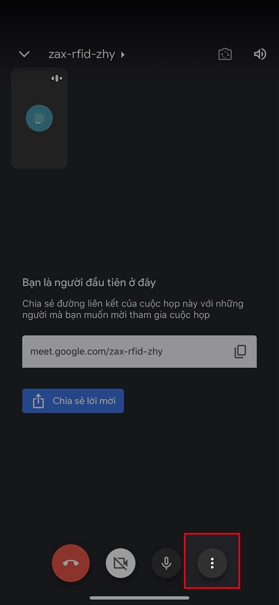 Cách tạo cuộc họp trên Google Meet cho điện thoại Cách tạo cuộc họp trên Google Meet cho điện thoại