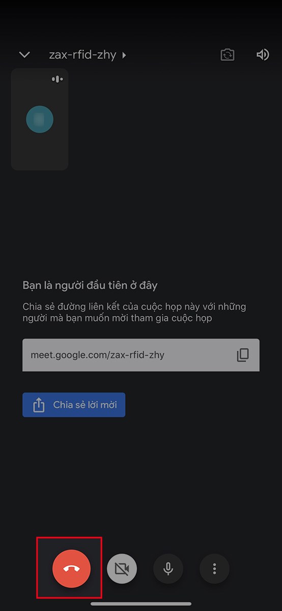 Cách tạo cuộc họp trên Google Meet cho điện thoại Cách tạo cuộc họp trên Google Meet cho điện thoại