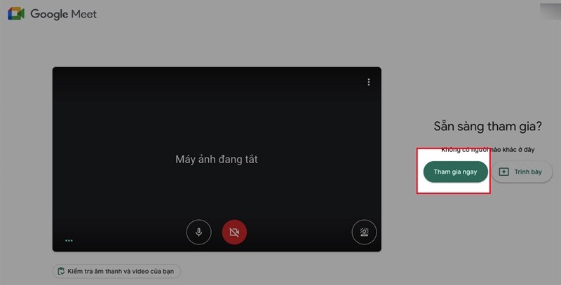 Hướng dẫn cách tham gia họp trên Google Meet Hướng dẫn cách tham gia họp trên Google Meet