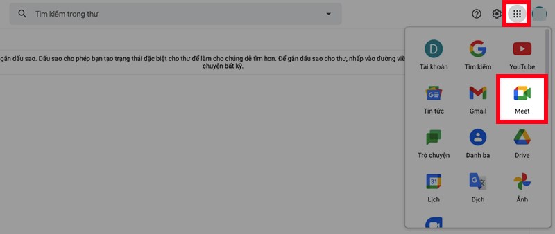 Cách tạo cuộc họp trên Google Meet cho máy tính