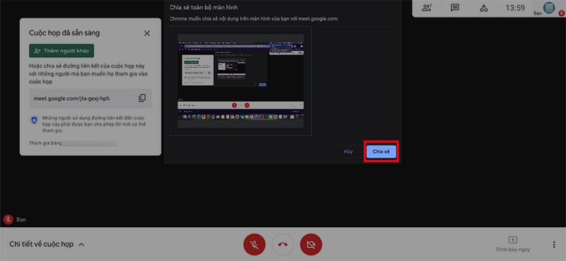 Cách tạo cuộc họp trên Google Meet cho máy tính Cách tạo cuộc họp trên Google Meet cho máy tính