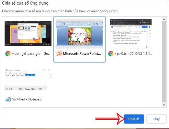 Cách trình bày, trình chiếu trên Google Meet khi dạy, học và họp online Cách trình bày, trình chiếu trên Google Meet khi dạy, học và họp online