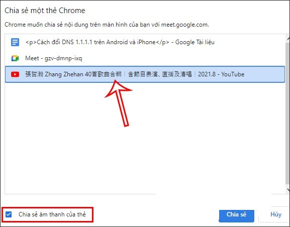 Hướng dẫn chia sẻ âm thanh trên Google Meet chi tiết nhất Hướng dẫn chia sẻ âm thanh trên Google Meet chi tiết nhất