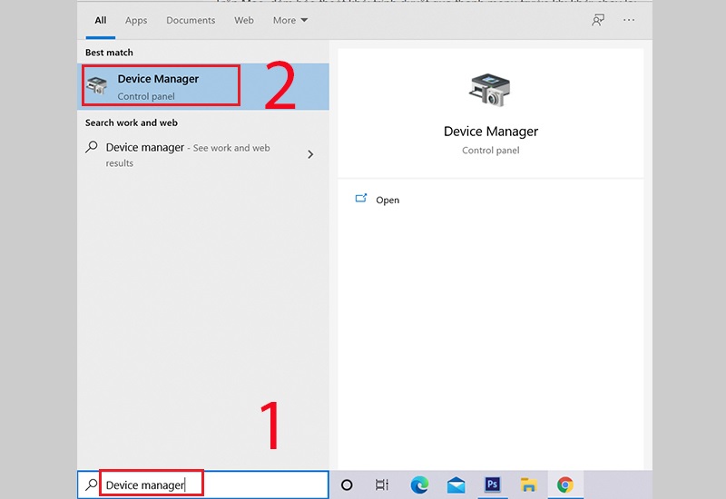 Khắc phục Google Meet không mở được camera bằng cách cập nhật lại driver video