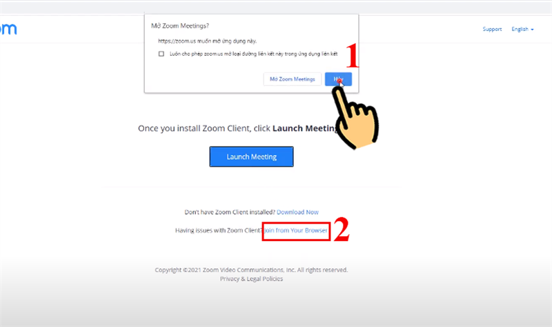 Cách sửa lỗi Zoom báo sai mật khẩu nhanh, đơn giản